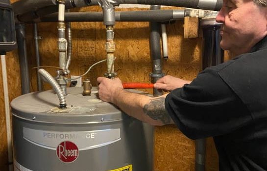 Hot water tank replacement